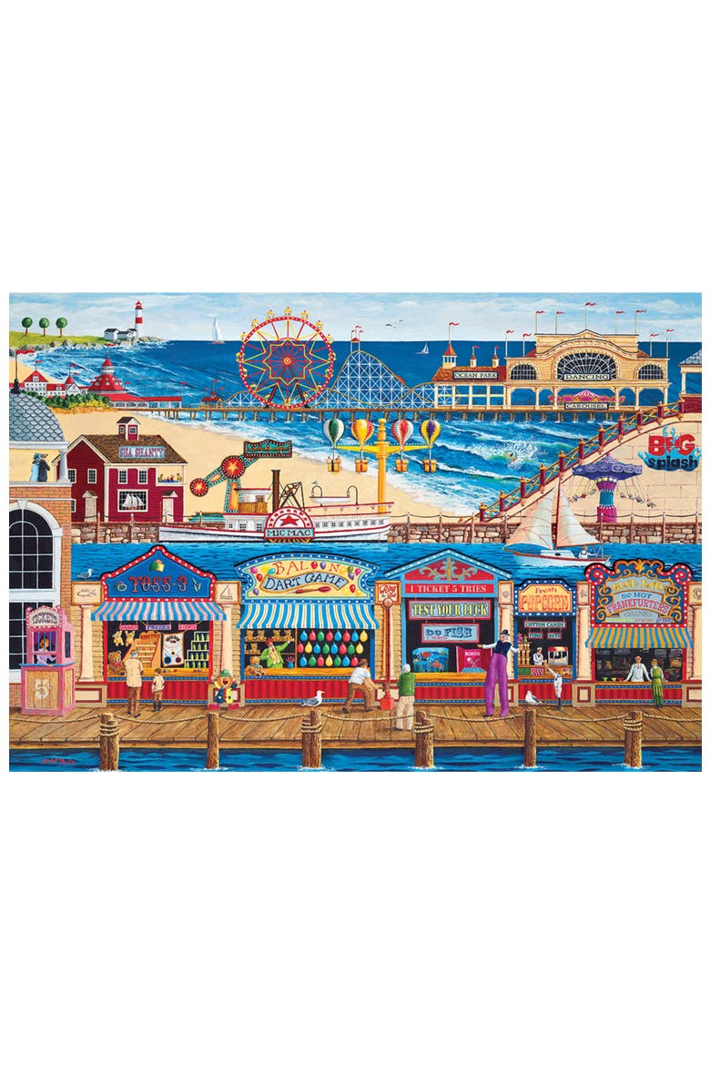 Ocean Park 2000 Piece Jigsaw Puzzle, Alternate, color, Multicolor