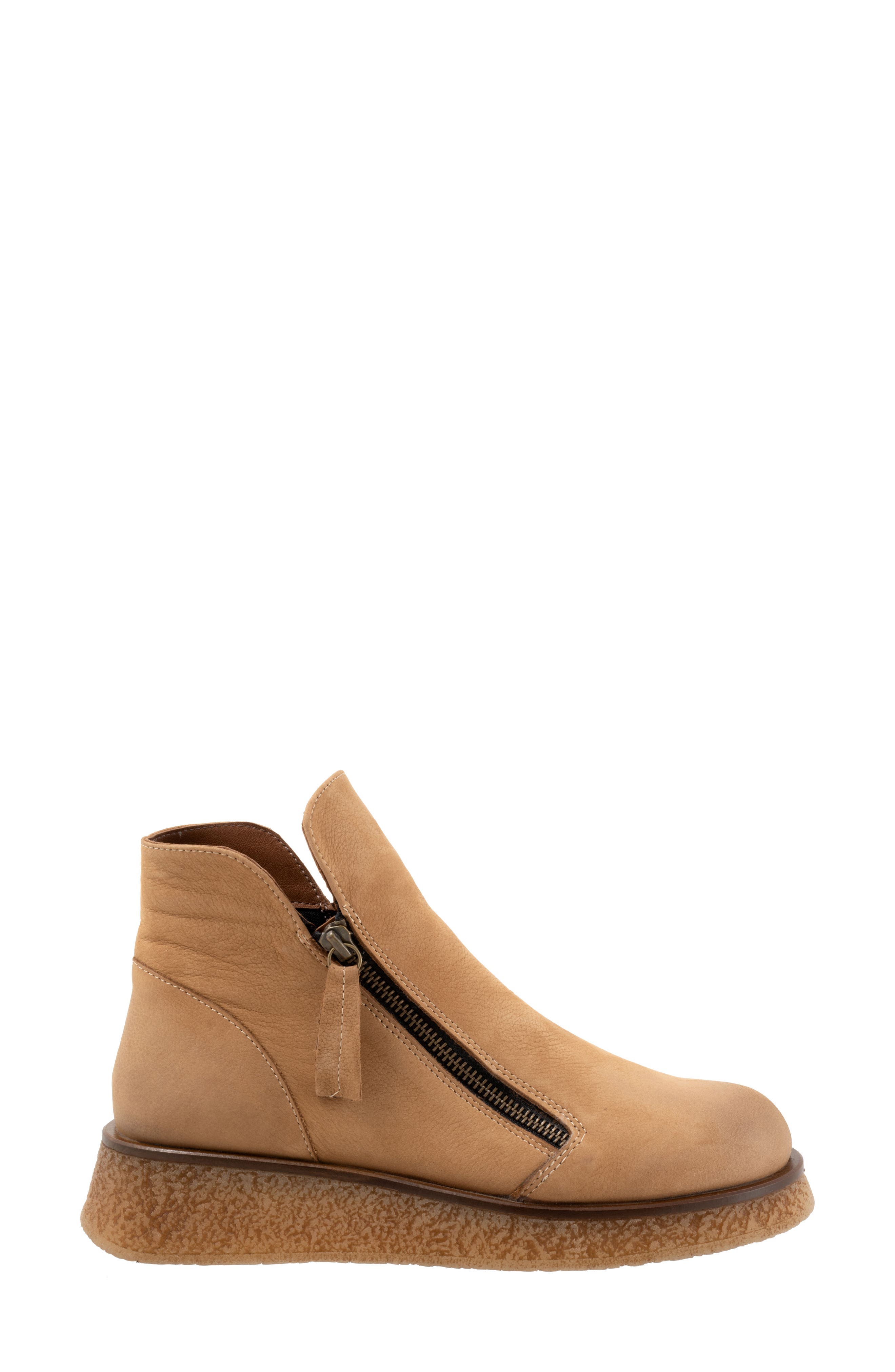 Bueno Phoenix Zip Bootie, Alternate, color, Desert Nubuck