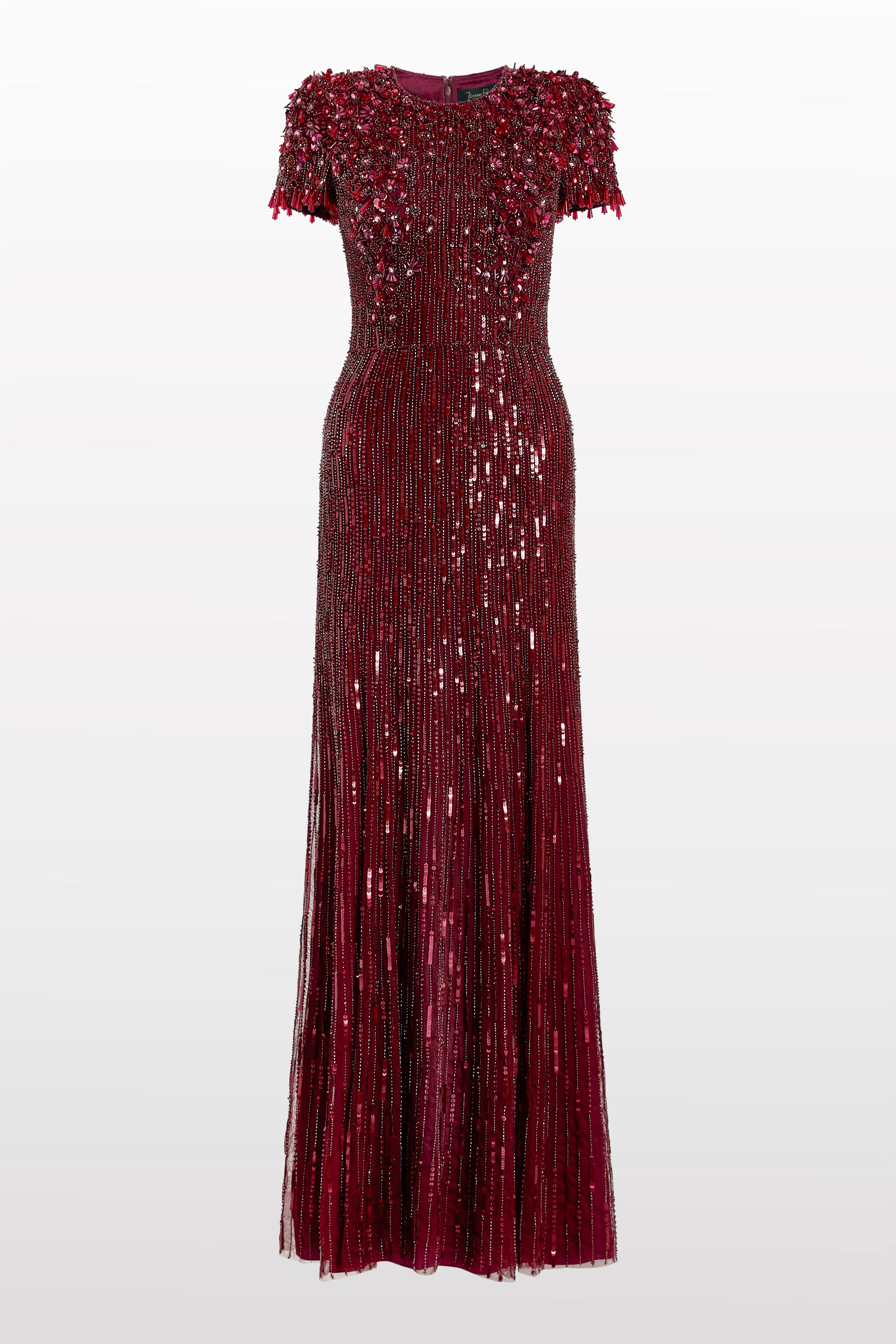 Eliza Beaded Maxi Dress - image 2