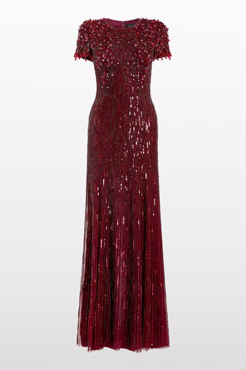 Eliza Beaded Maxi Dress