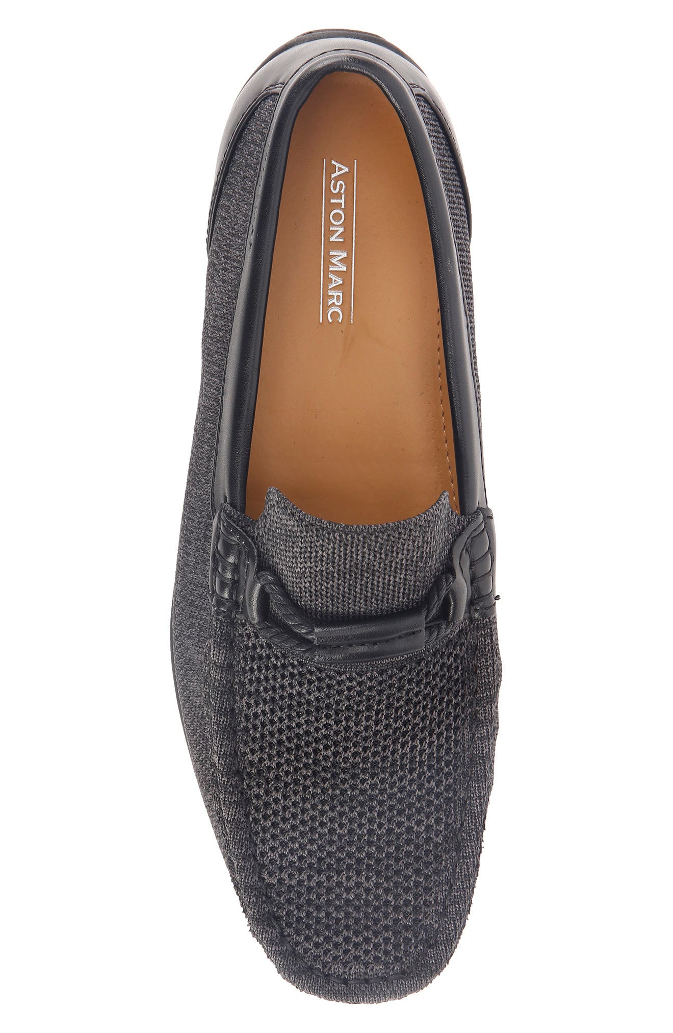 ASTON MARC Mesh 2 Driving Loafer, Alternate, color, Black