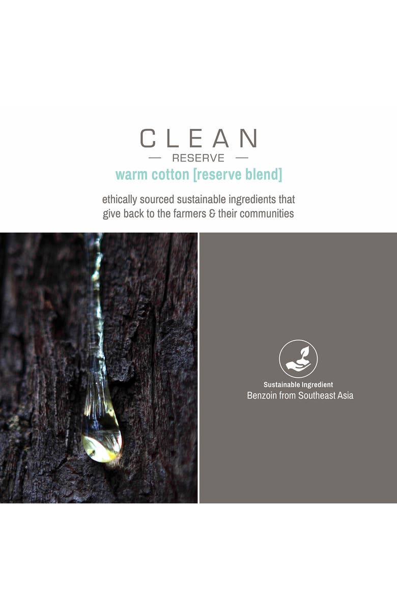 Clean Reserve Reserve Blend Warm Cotton Eau de Parfum, Alternate, color, 