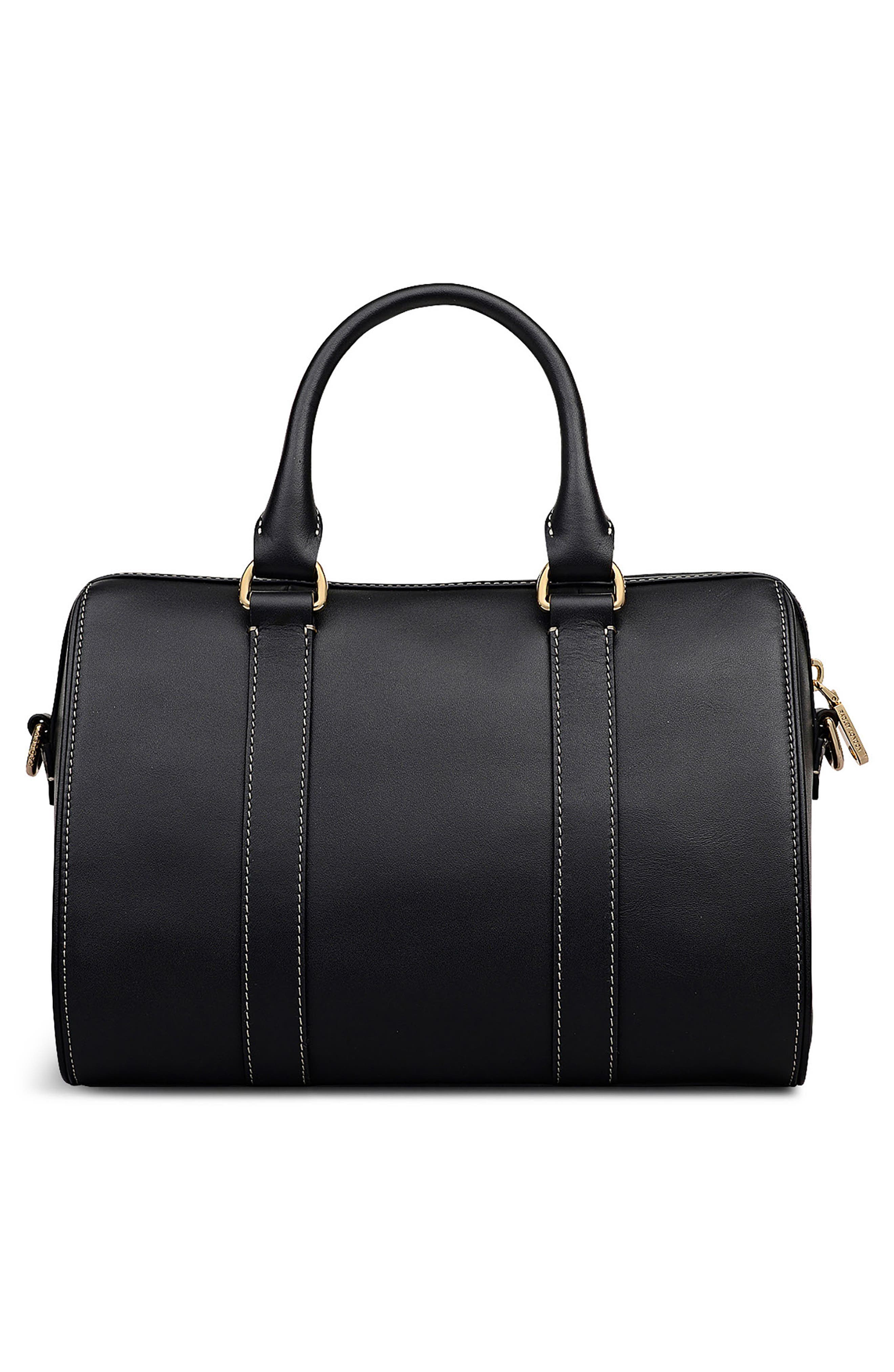 Radley Noble Alley Zip Top Handle Bag, Alternate, color, Black