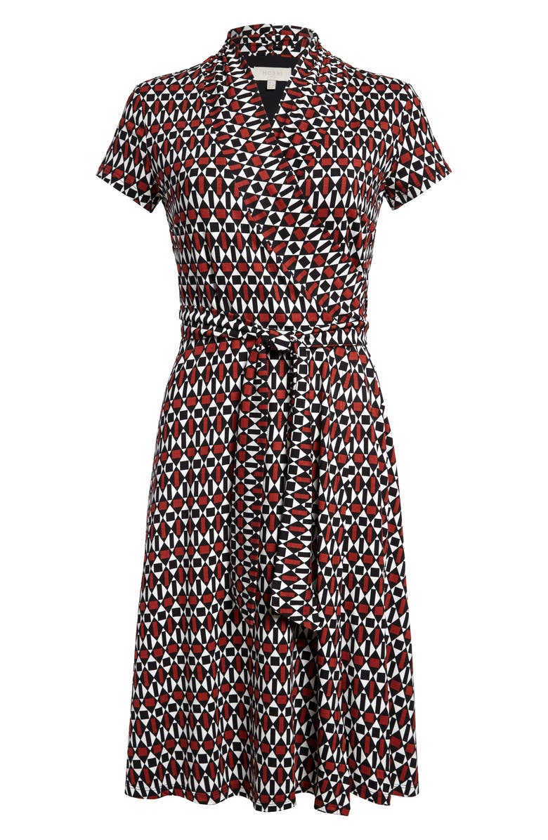 Hobbs April Midi Wrap Dress, Main, color,