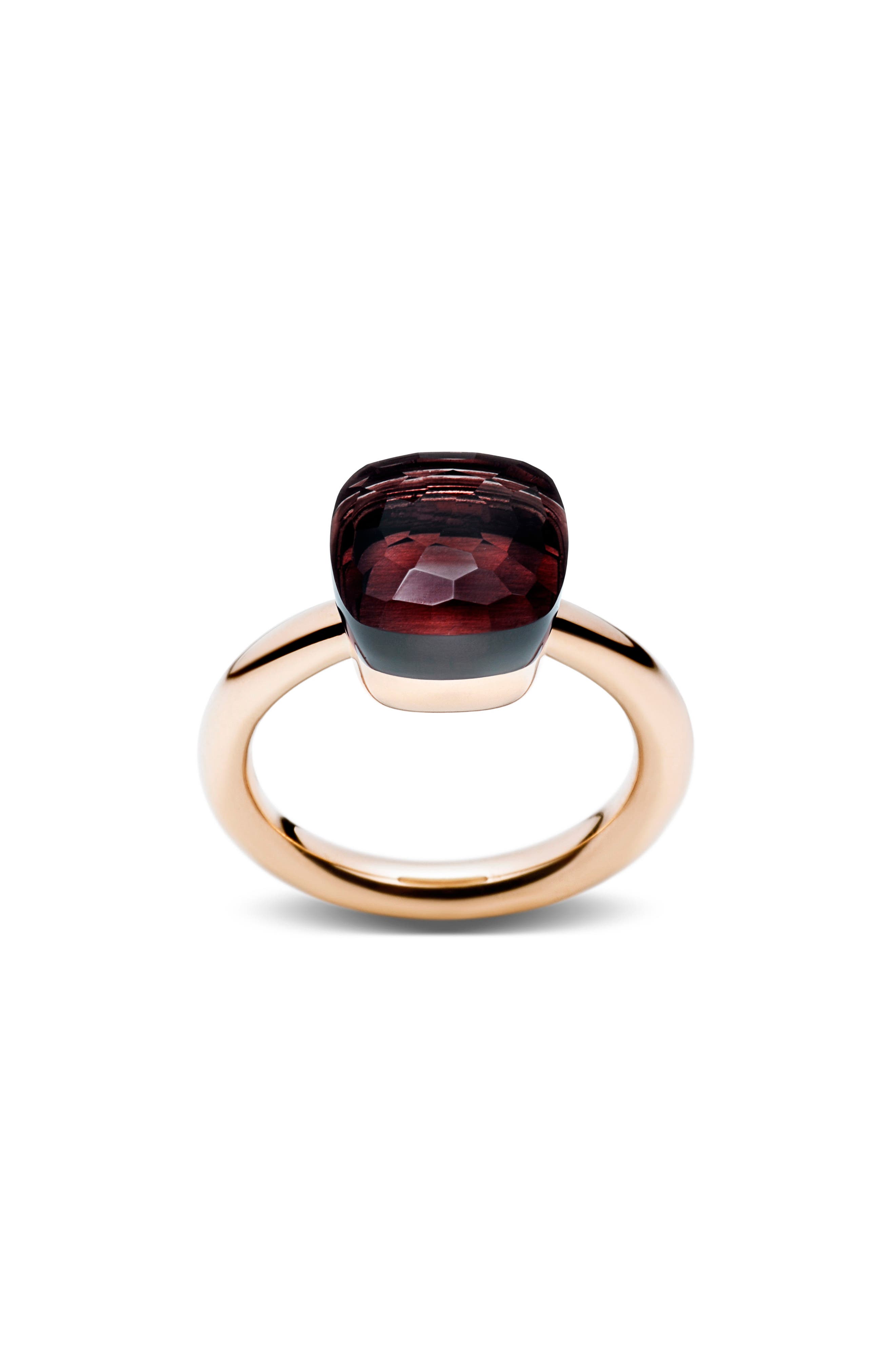 ROSE GOLD/ GARNET
