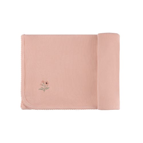 Ely's & Co. Velour Pocket Full Of Flowers Collection In Pink