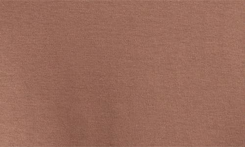 Aurélien Aur1 Solid Cotton T-shirt In Brown