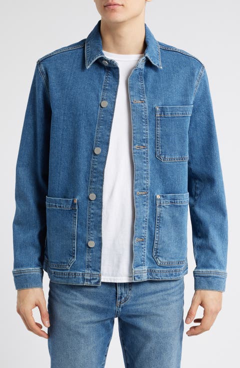 Sean Stretch Denim Shirt Jacket