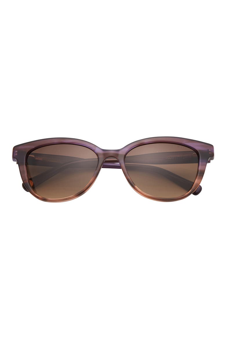 54mm Cat Eye Sunglasses, Main, color, PURPLE