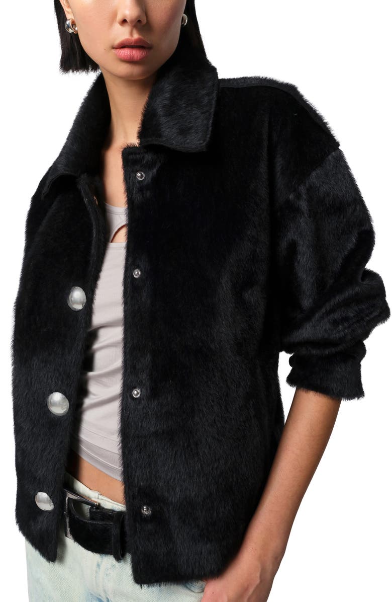 Apparis Indio Faux Calf Hair Jacket, Alternate, color, 