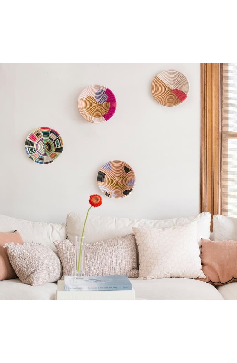 indego africa The Form Plateaus - Natural, Alternate, color, Mutli-Color Raffia