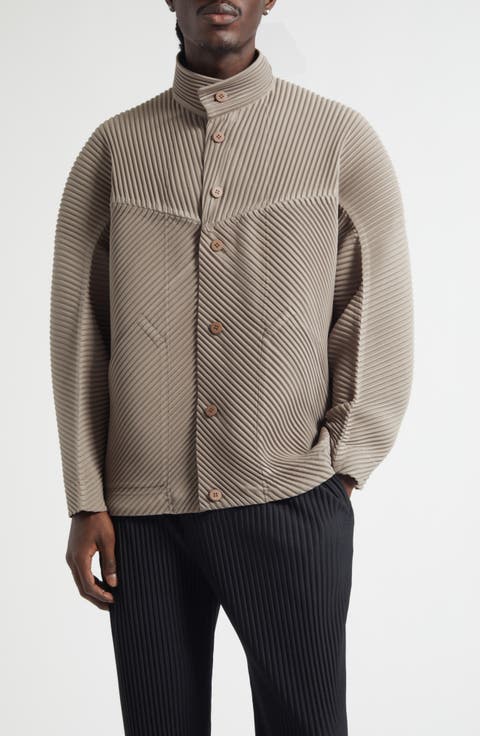 Monthly Colors September Pleated Blouson Jacket