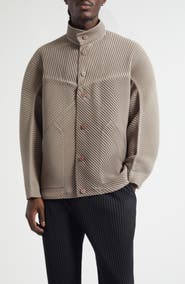Homme Plissé Issey Miyake Monthly Colors September Pleated Blouson Jacket