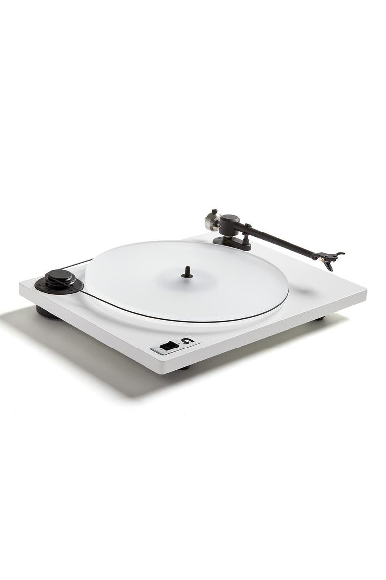 Orbit 2 Plus Turntable with Ortofon OM 5E Cartridge, Alternate, color, White