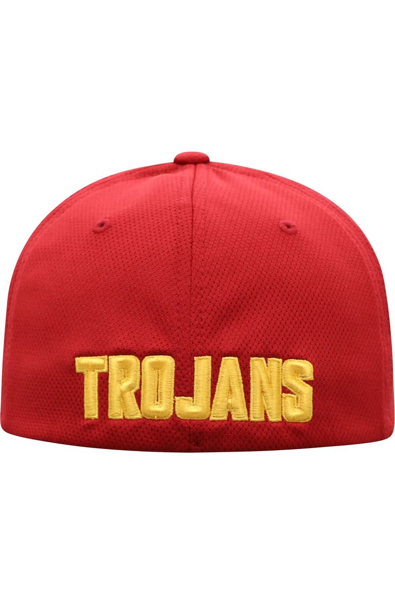 TOP OF THE WORLD Men's Top of the World Cardinal USC Trojans Reflex Logo Flex Hat, Alternate, color, Cardinal
