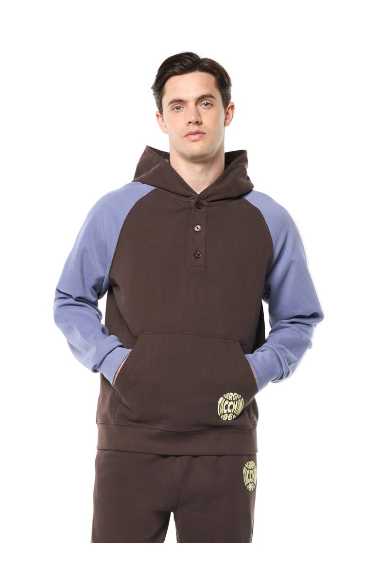 Sergio Tacchini Vincere Hoodie, Main, color, Mulch