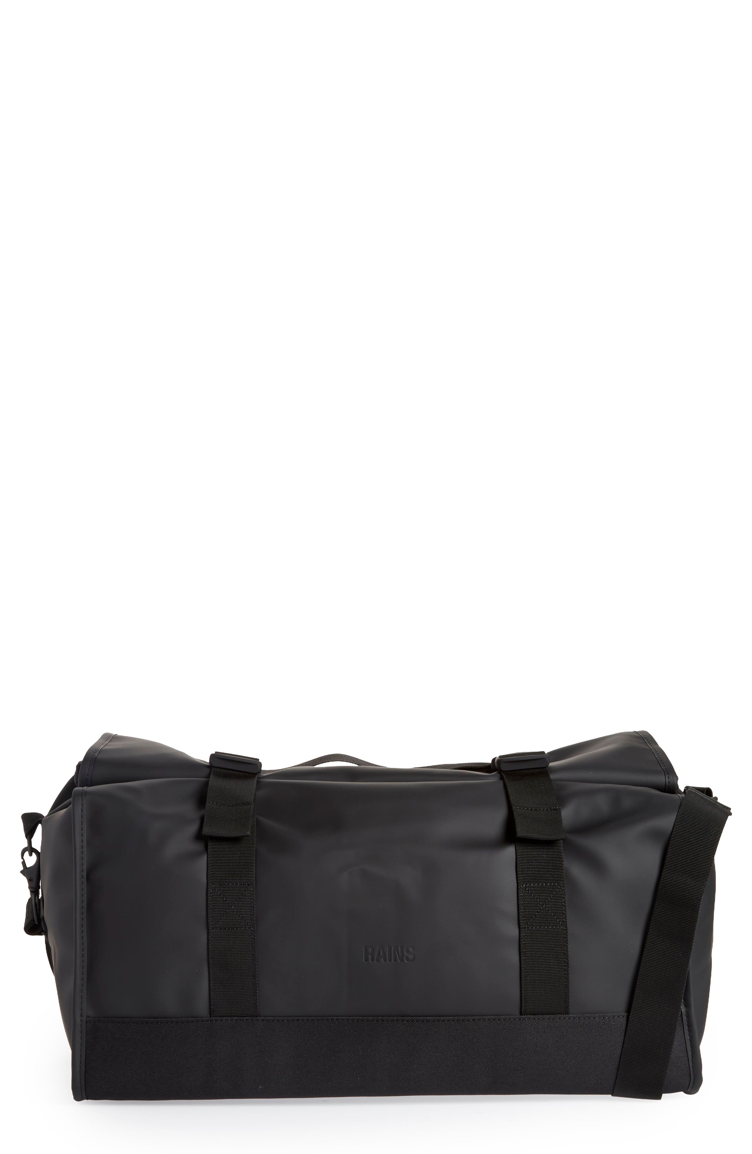 Rains Buckle Rolltop Duffle Bag, Main, color, 