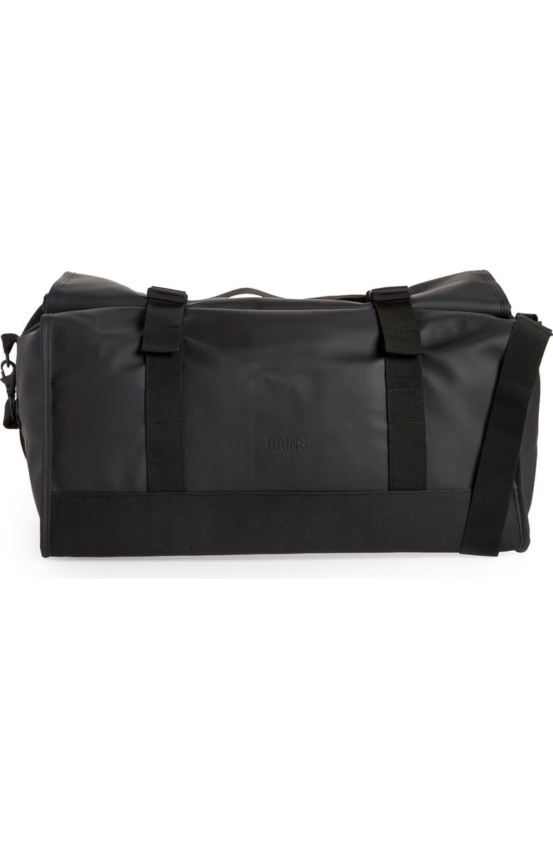 Rains Buckle Rolltop Duffle Bag, Main, color,