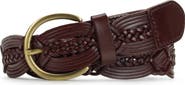 Patricia Nash Melissa Braided Leather Belt