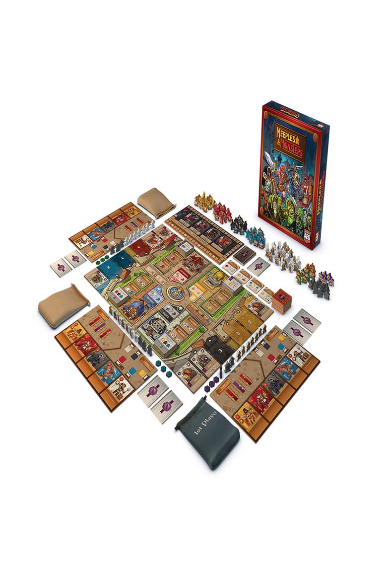 Medieval  Fantasy Board Game, Alternate, color, Multicolored