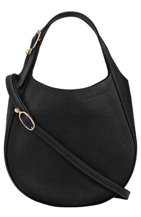 Le Foulonné Leather Top Handle Crossbody Bag