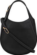 Longchamp Le Foulonné Leather Top Handle Crossbody Bag