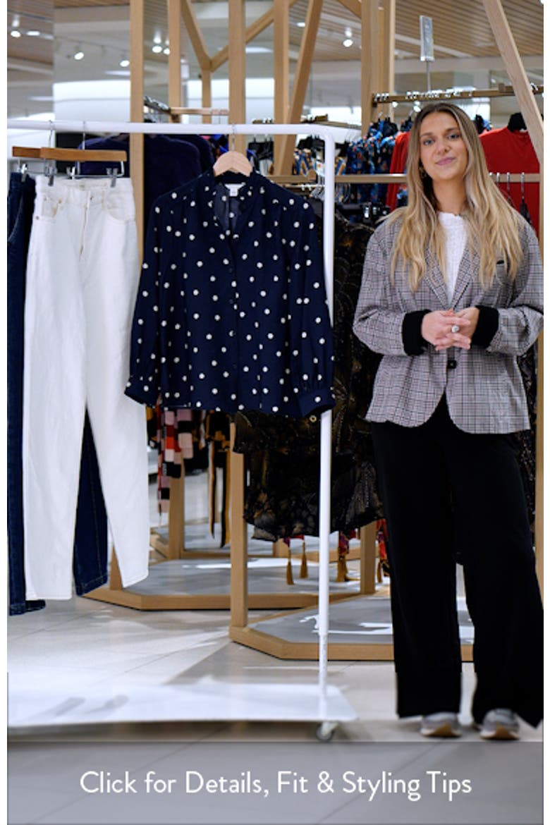 Ruffle Button-Up Shirt video
