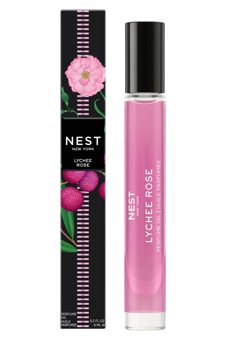 Lychee Rose Perfume Oil, Alternate, color, NO COLOR