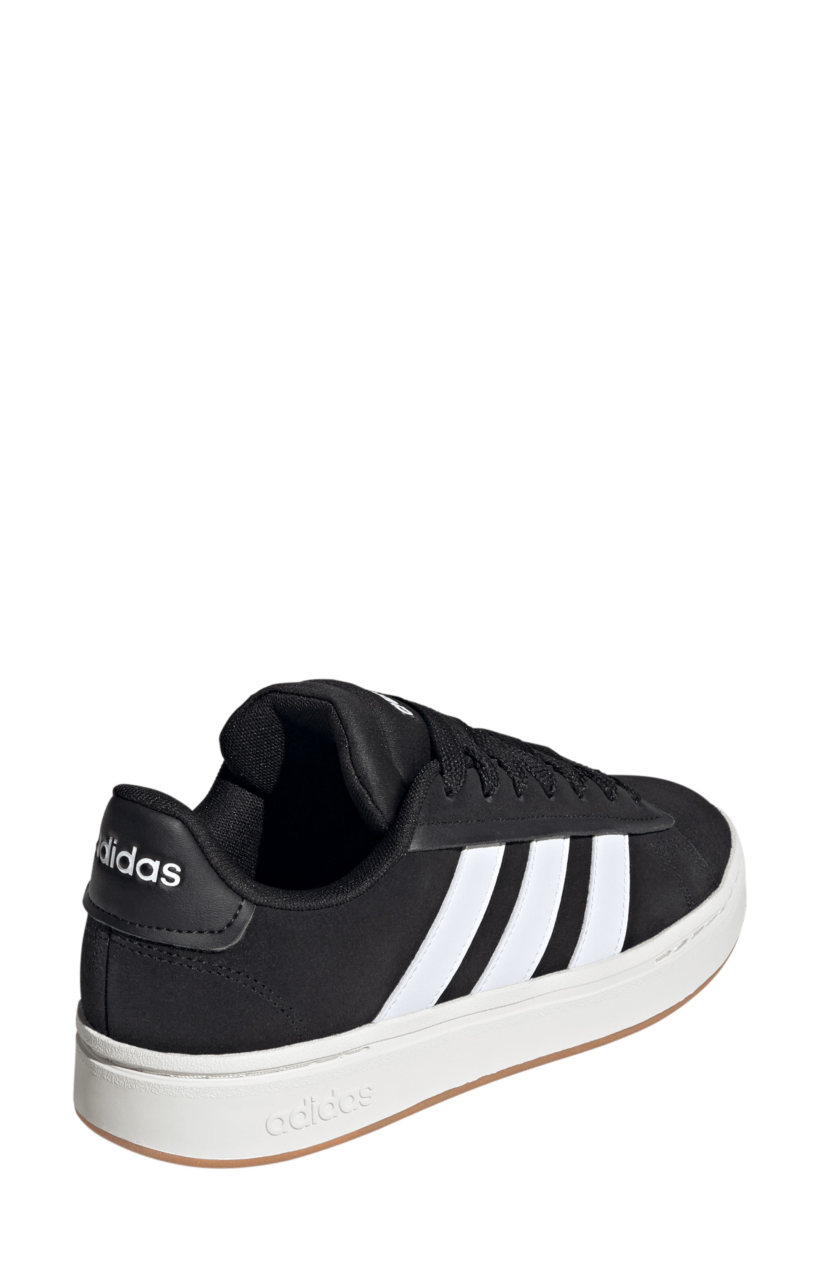 adidas Grand Court Alpha Platform Sneaker, Alternate, color, Black/ White/ Off White