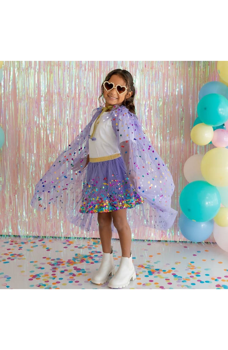 Sweet Wink Lavender Confetti Tutu, Alternate, color, Lavender
