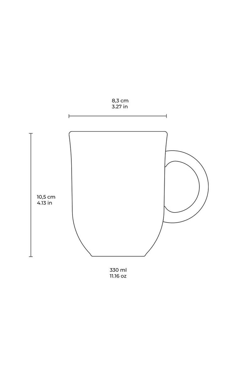 Porto Brasil Coup Mug Set of 4, Alternate, color, Pistache