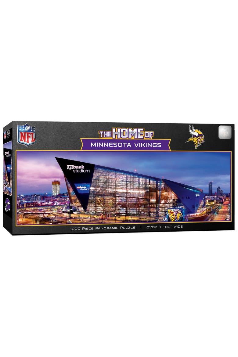 Minnesota Vikings 1000pc Pano Puzzle, Main, color, Multicolor