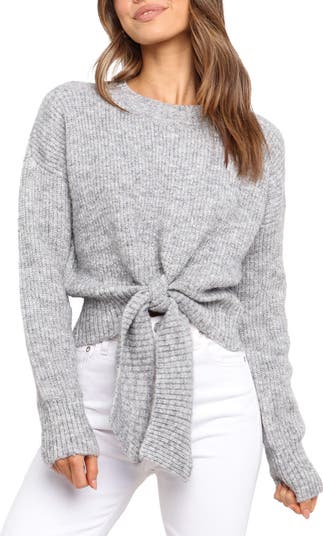 Captivate Tie Hem Sweater