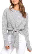 Petal & Pup Captivate Tie Hem Sweater