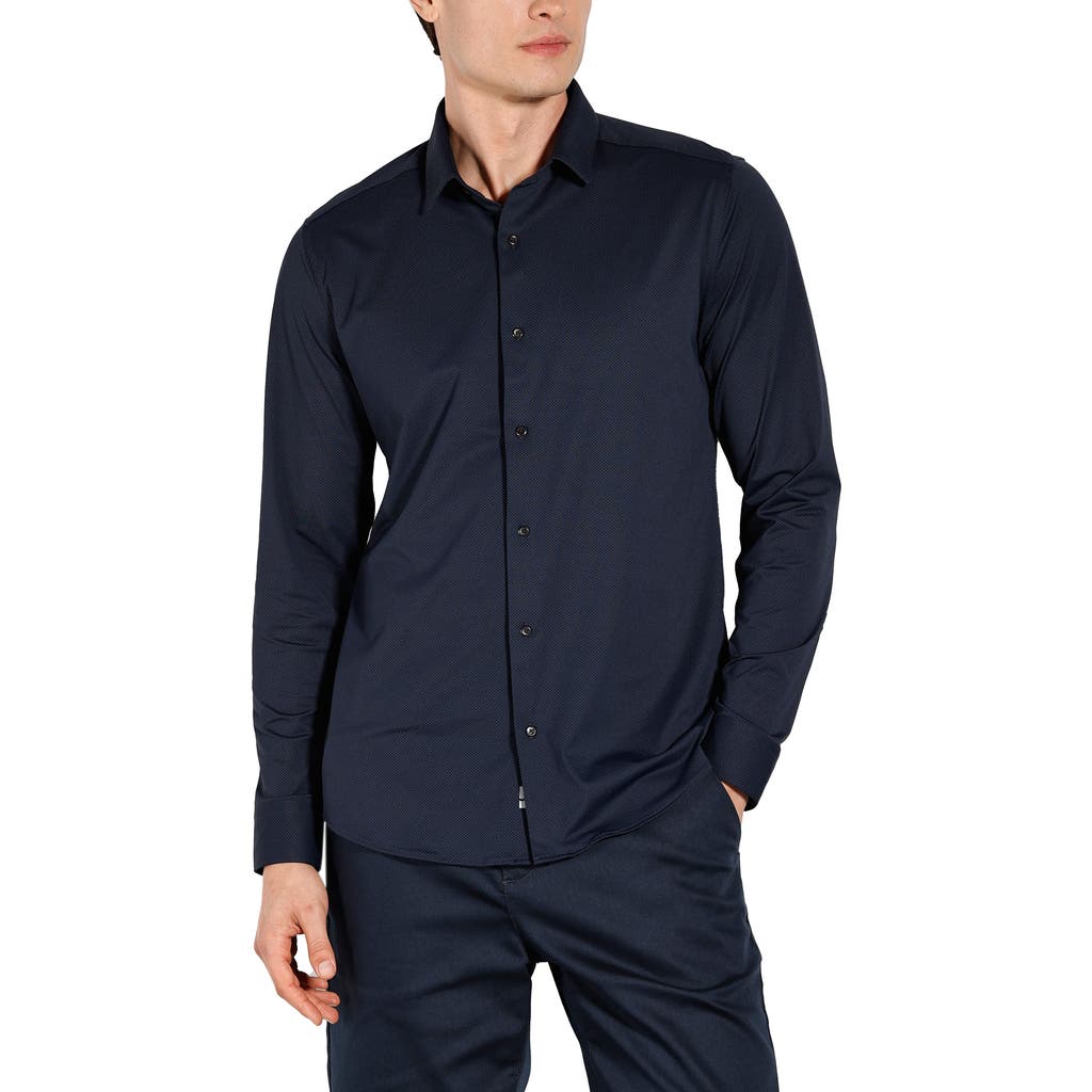 URBAN PERFORMANCE Long Sleeve Everyday Tech Shirt in Navy  product
