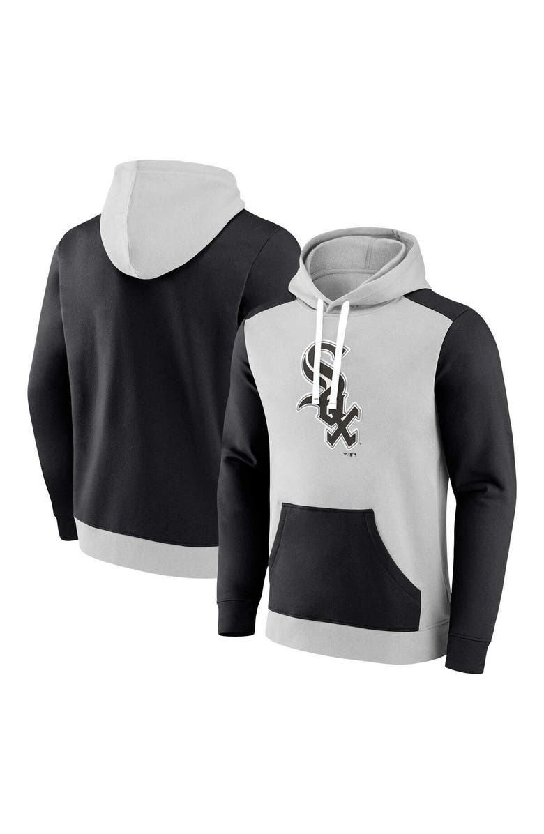 FANATICS Men's Fanatics Branded Gray/Black Chicago White Sox Arctic Pullover Hoodie, Main, color, Gray