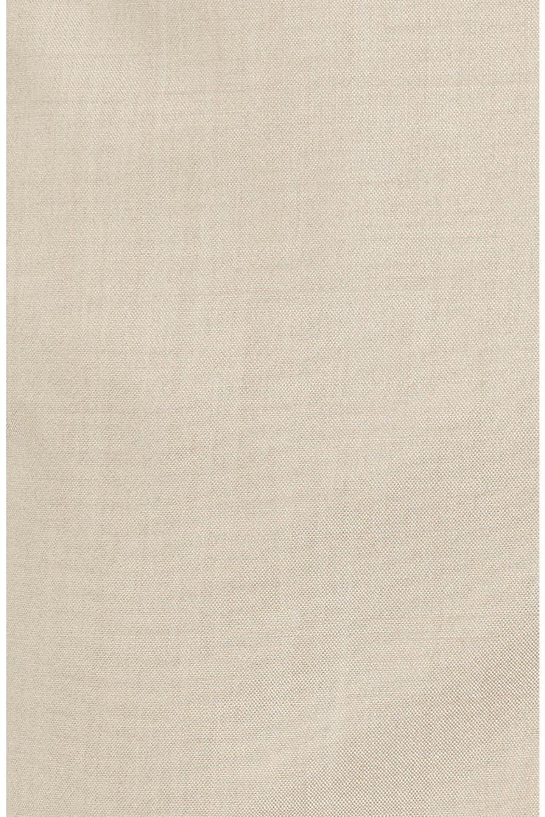 Flat Front Stretch Solid Wool Trousers, Alternate, color, TAN