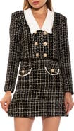 Alexia Admor Aurelia Tweed Crop Jacket