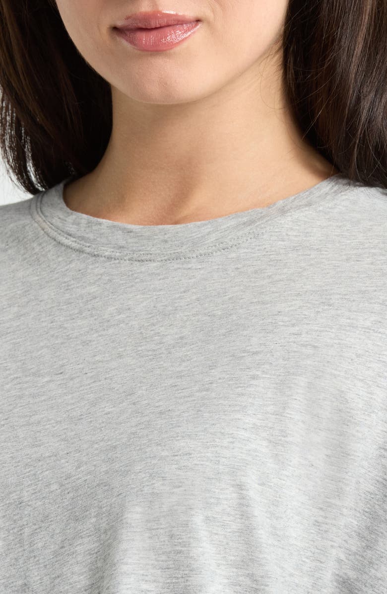 Lunya Organic Pima Cotton Long Sleeve Lounge T-Shirt, Alternate, color, 