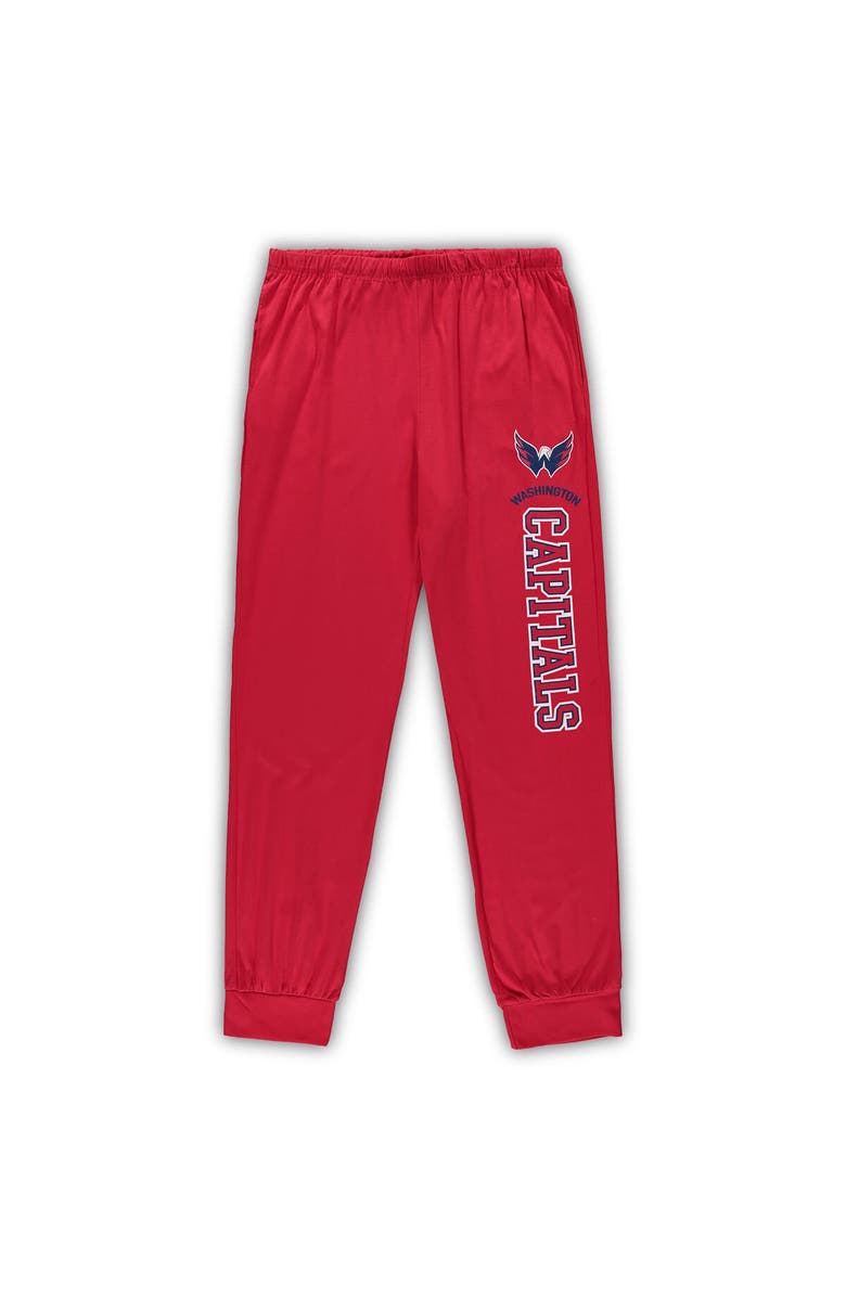 CONCEPTS SPORT Men's Concepts Sport Red Washington Capitals Big & Tall Pullover Hoodie & Joggers Sleep Set, Alternate, color, Red