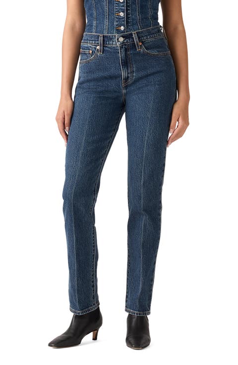 Wedgie High Waist Slim Jeans