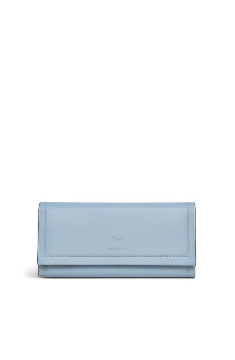 Heritage Border Large Flapover Wallet