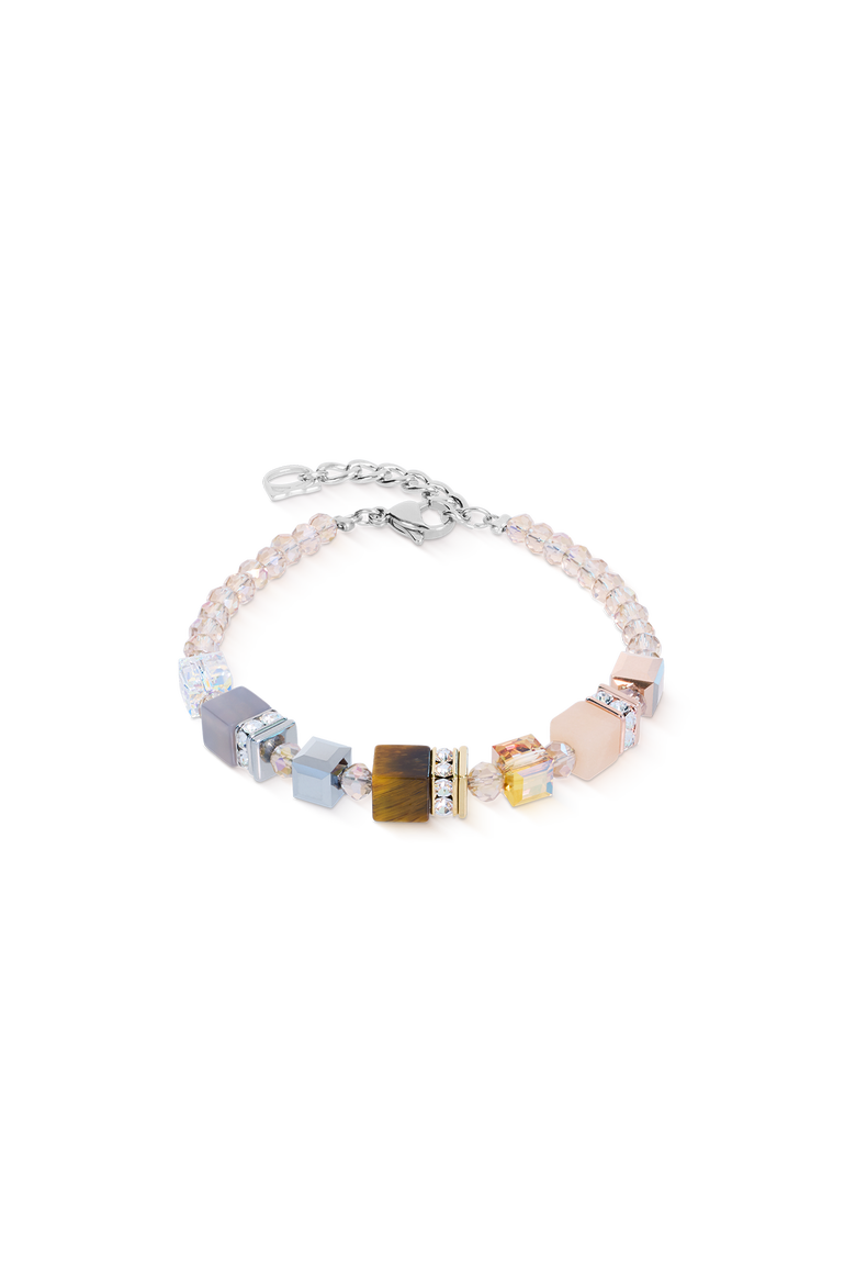 GeoCUBE® Precious Nature Bracelet Tricolor, Main, color, Beige