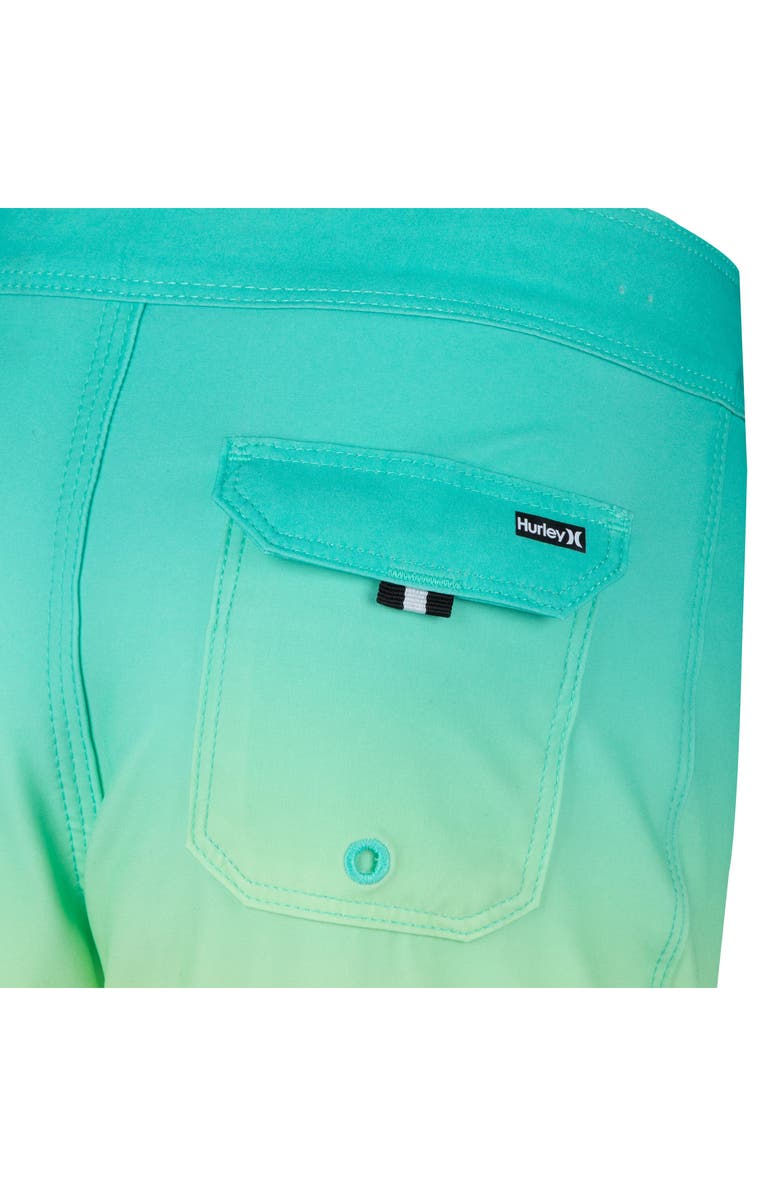 Hurley Kids' Phantom Eco Block Party Board Shorts, Alternate, color, 