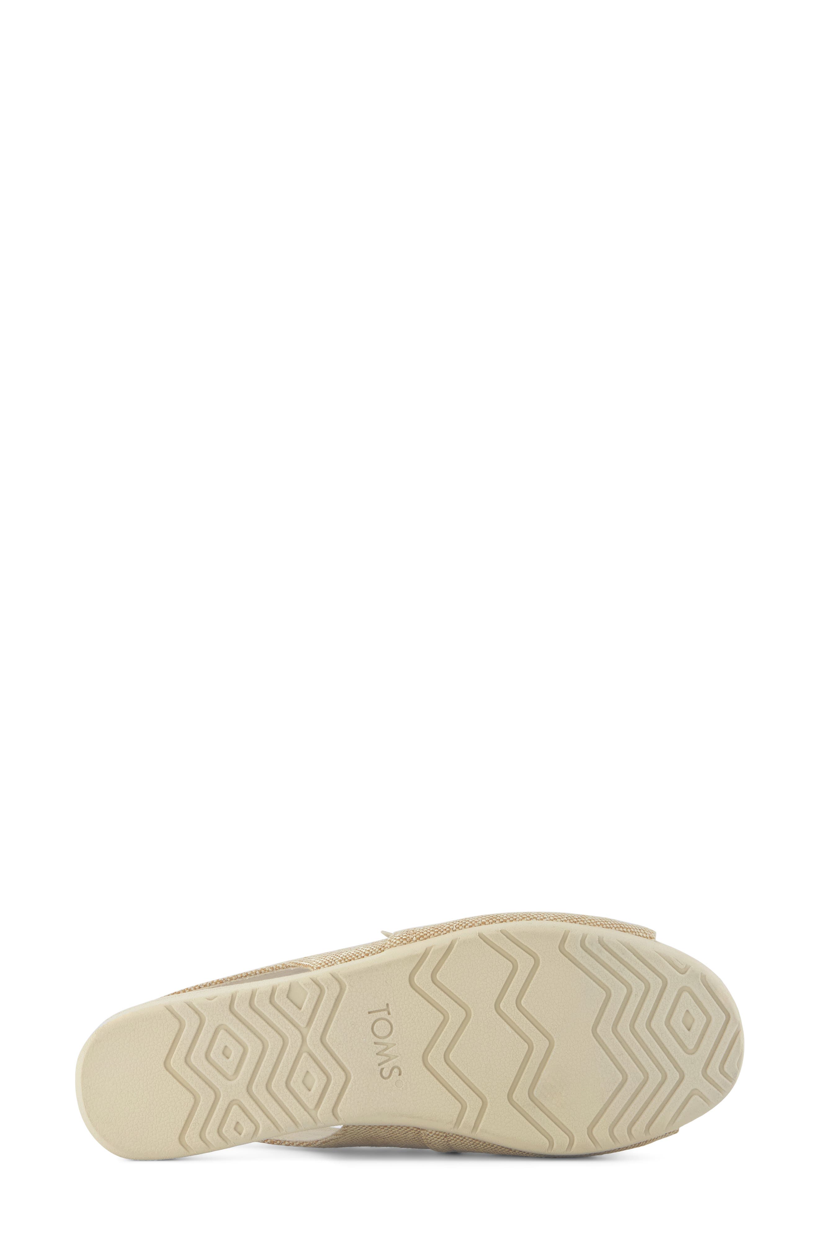 Alpargata Slingback Sandal, Alternate, color, GOLD