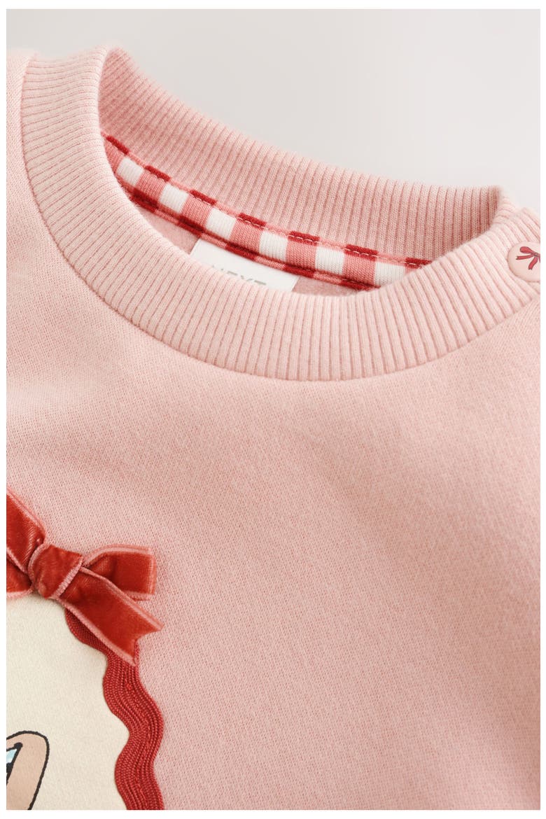 Kids' Bunny Sweater and Leggings Set, Alternate, color, PINK