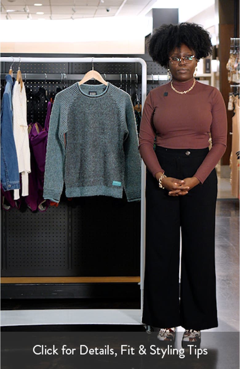 Kids' Relaxed Fit Colorblock Sweater, sales video thumbnail