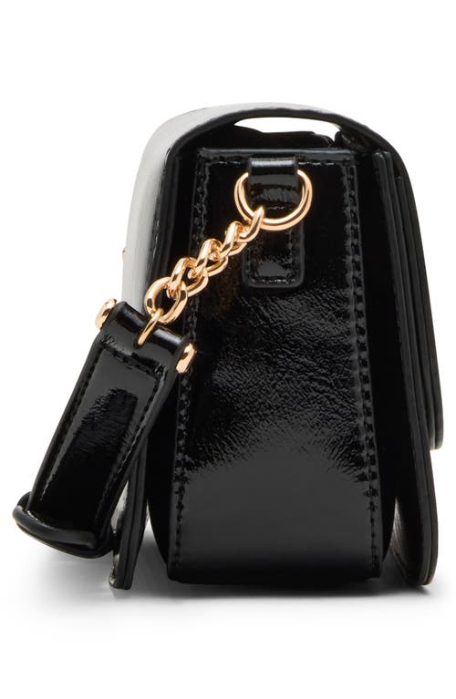 Anne Klein Flap Crossbody Bag In Black