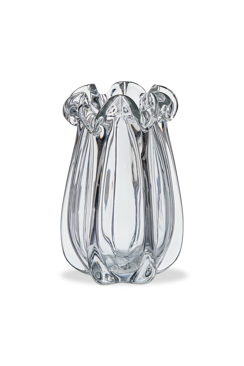 Briar Vase Clear Glass Spring, Main, color, Clear