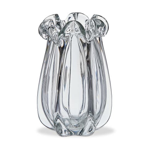 Briar Vase Clear Glass Spring